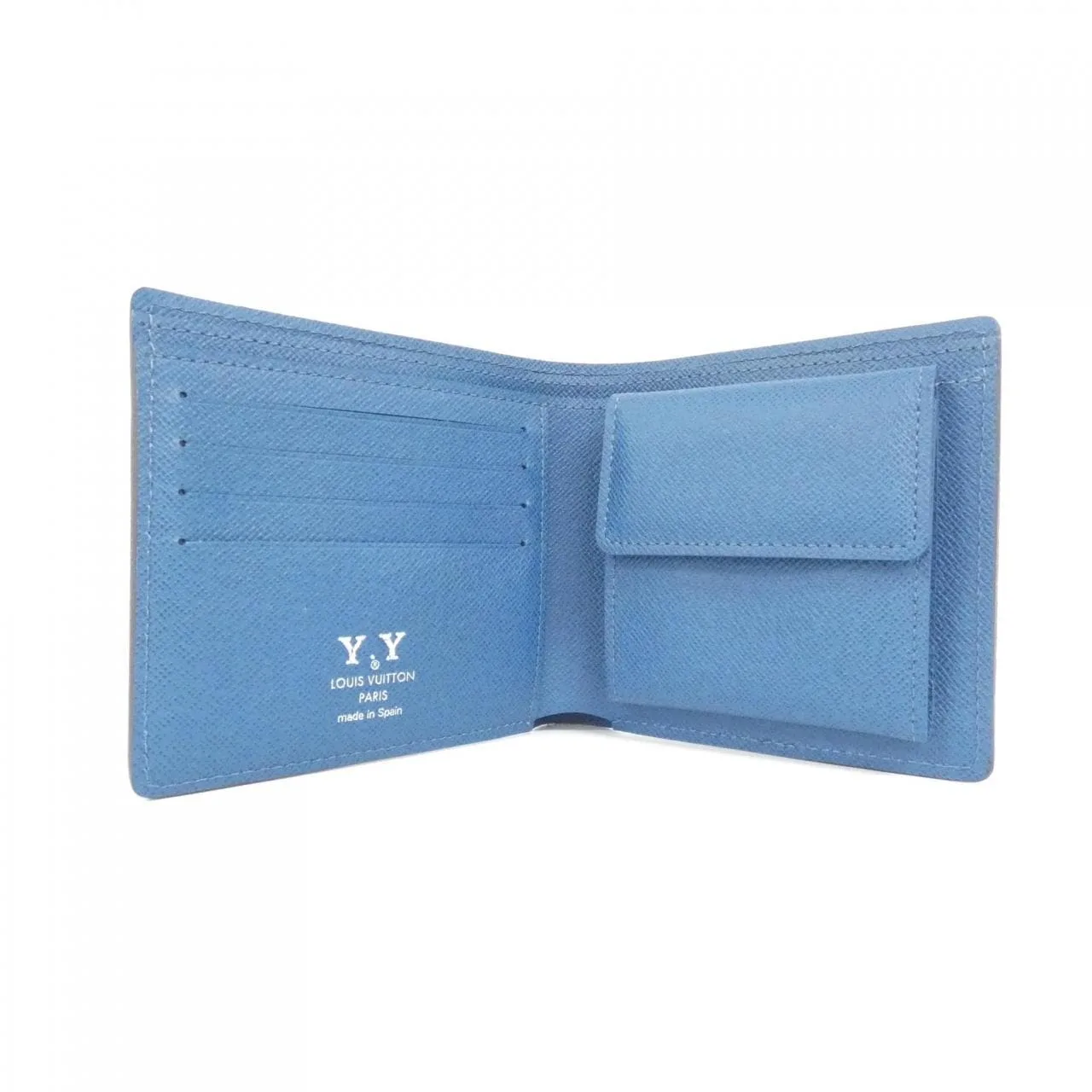 LOUIS VUITTON M60613 Wallet Epi Blue Epi Rank A - Thumbnail 6
