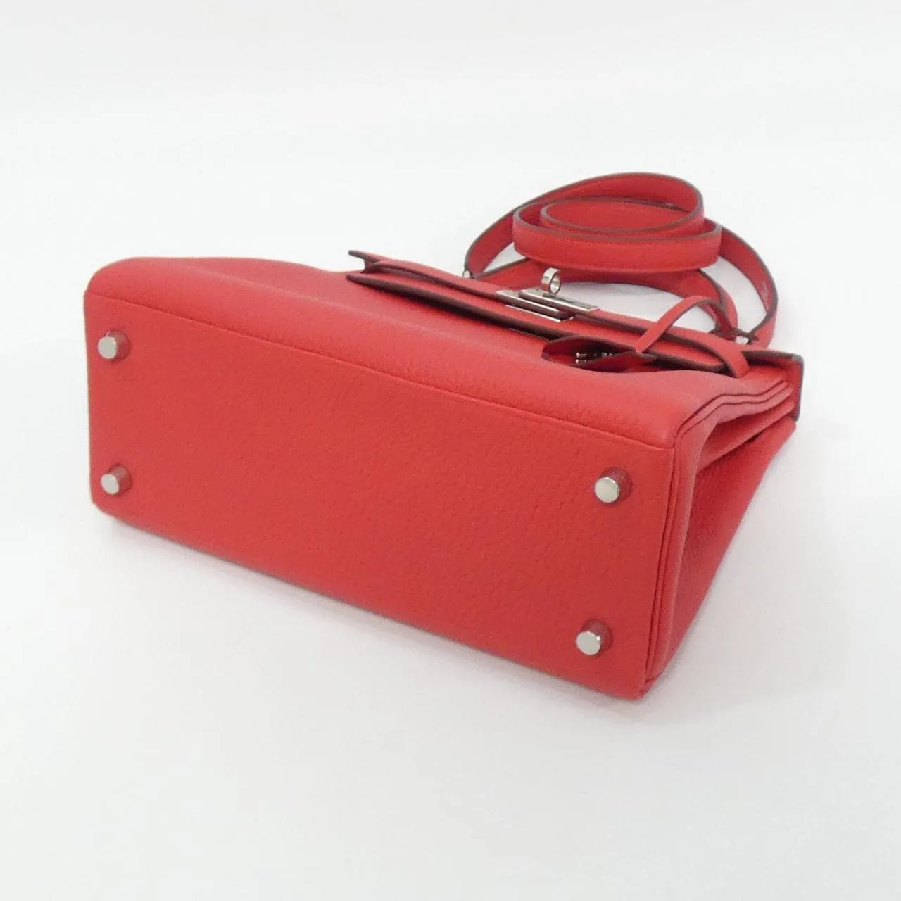 HERMES Kelly 044624CK Handbag Togo