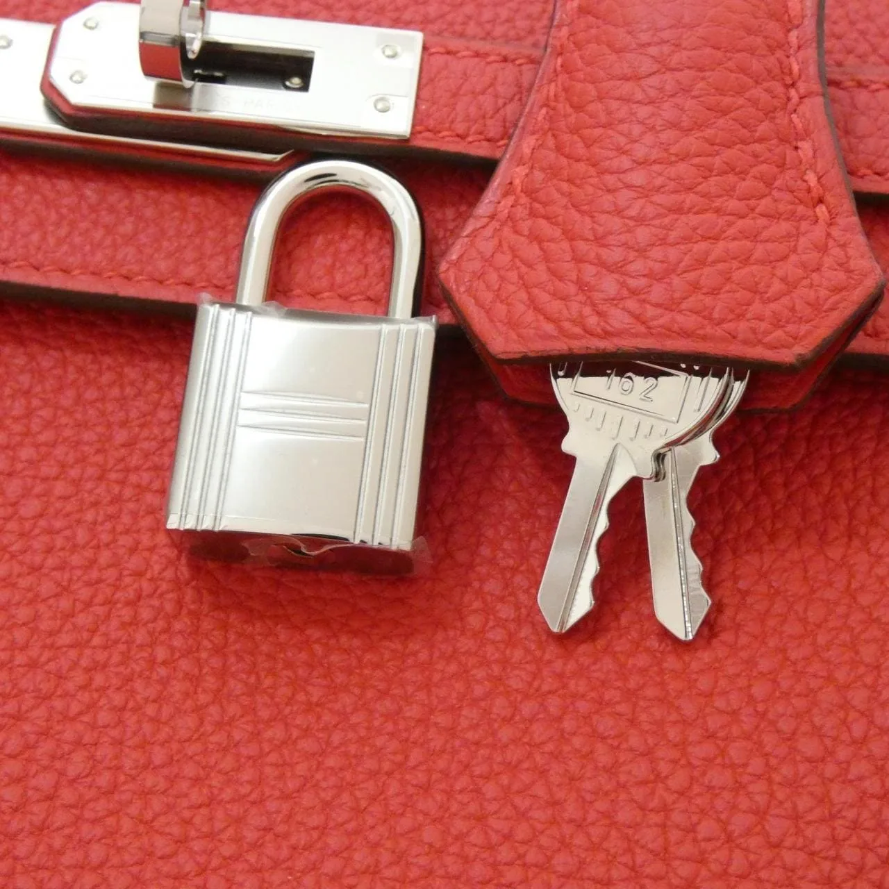 HERMES Kelly 044624CK Handbag Togo