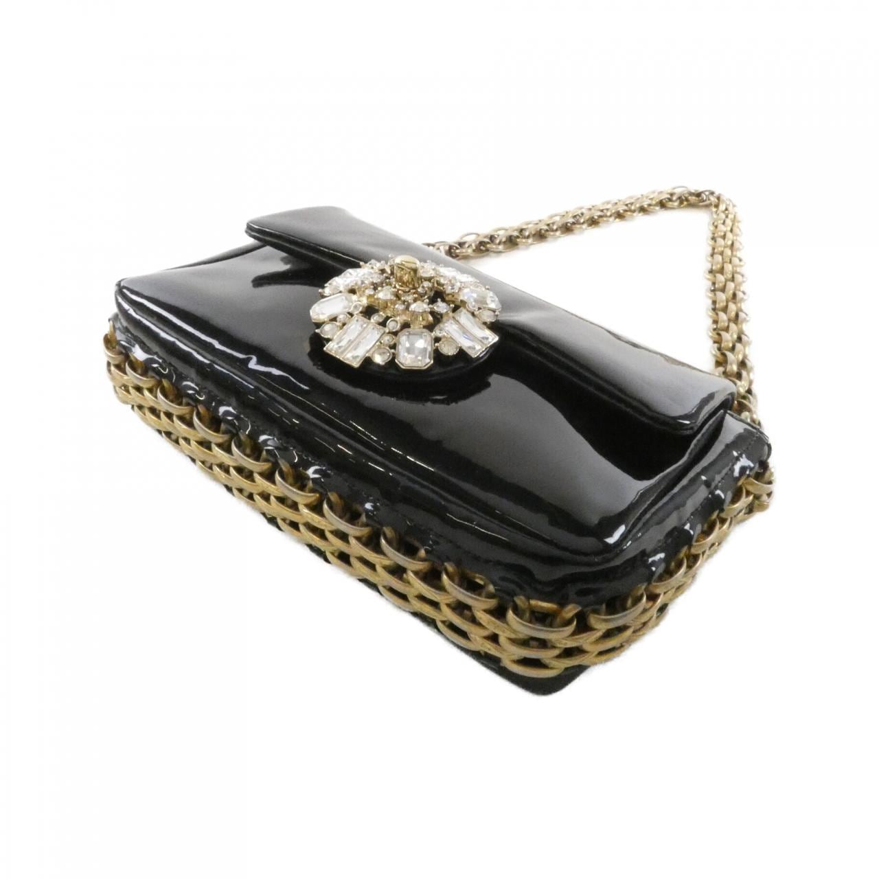 CHANEL 肩背包 漆皮 3