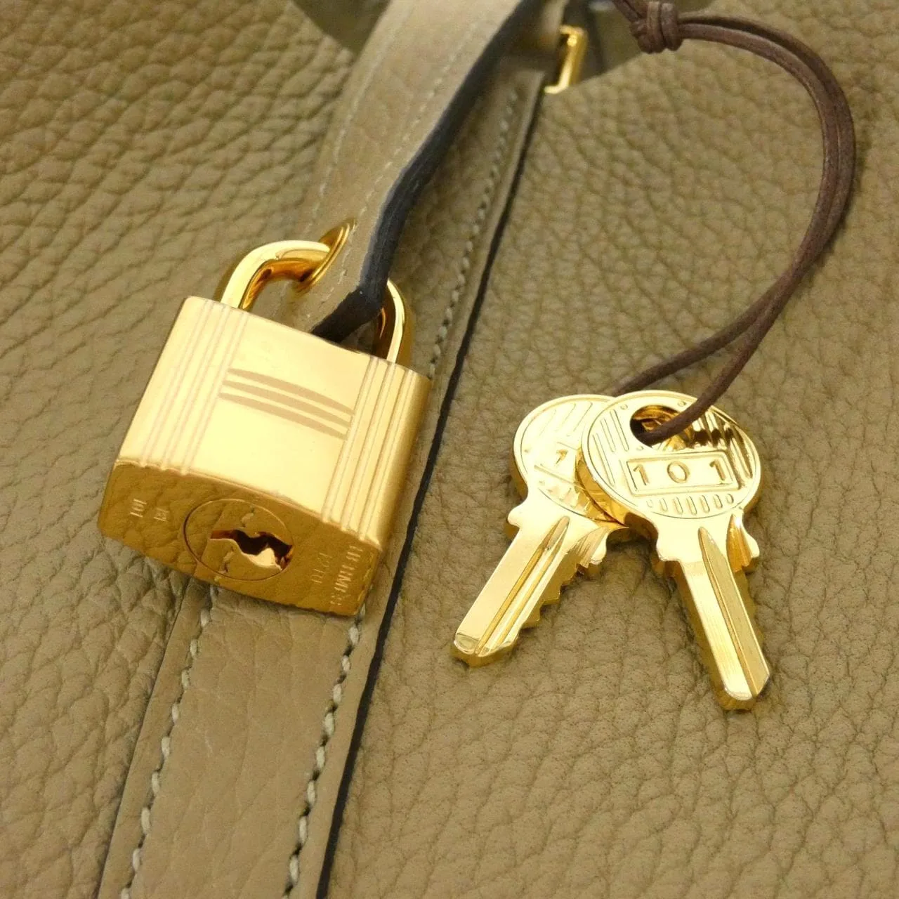 HERMES Picotin 060991CC Handbag Clemence 3
