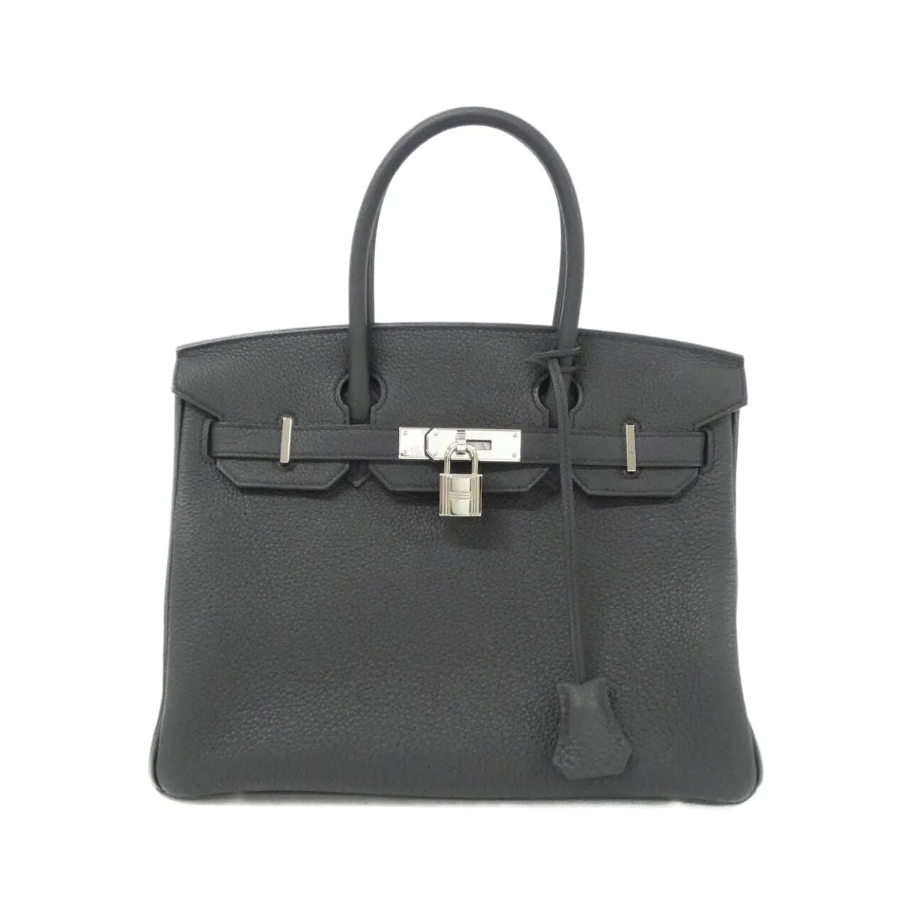 HERMES Birkin 030520CK Handbag Togo Black