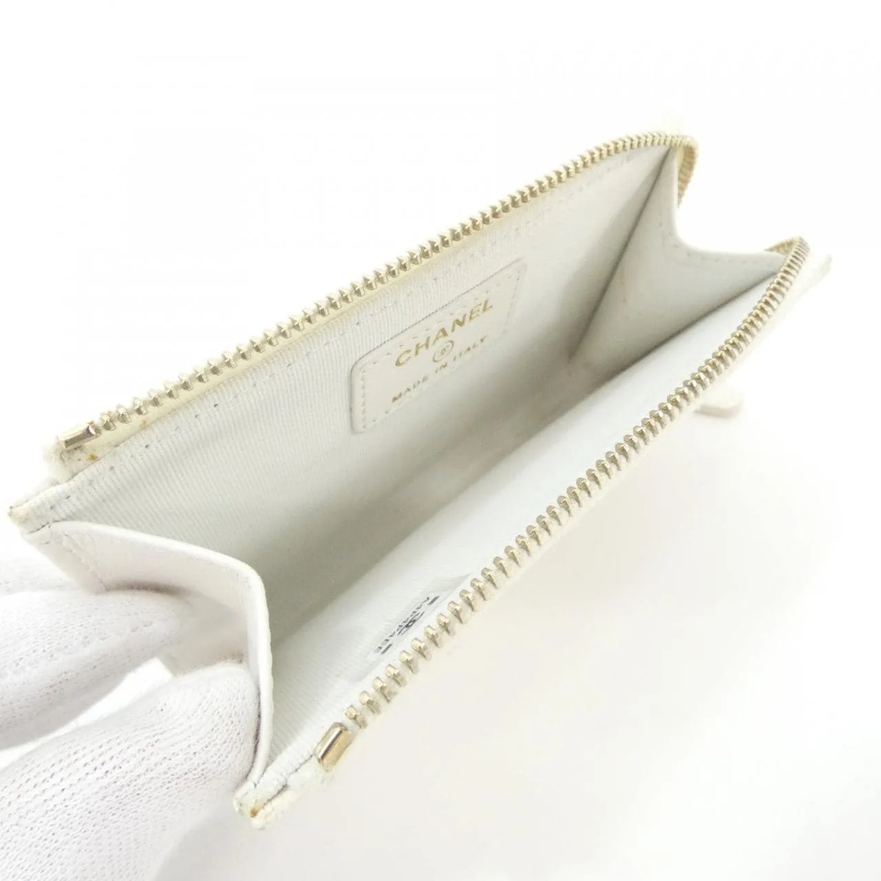 CHANEL Timeless Classic AP3179 Card Case Grained Calfskin