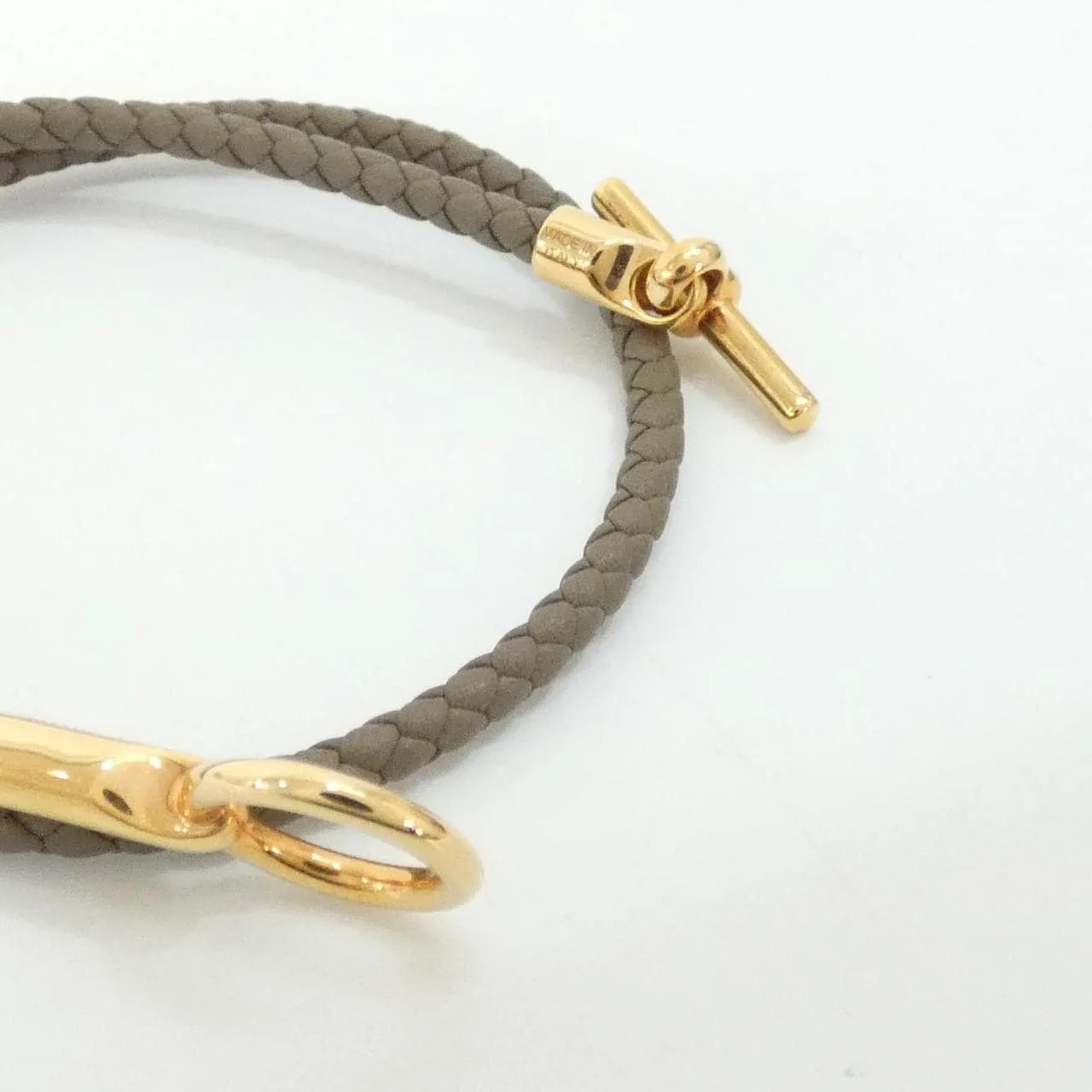 HERMES 071689FO Accessories Swift Etoupe Swift Leather Rank A - Thumbnail 4