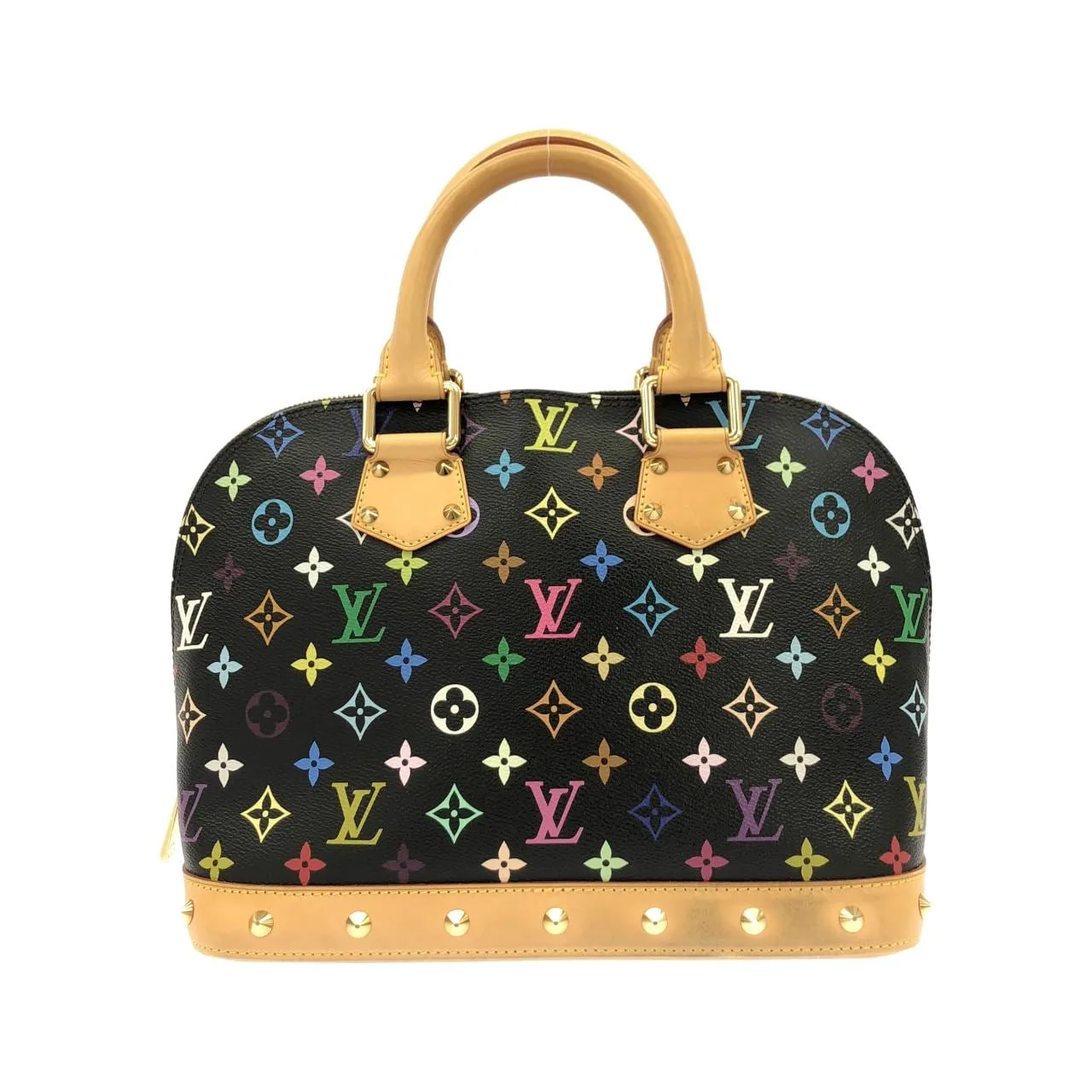 LOUIS VUITTON Alma M92646 Handbag Canvas