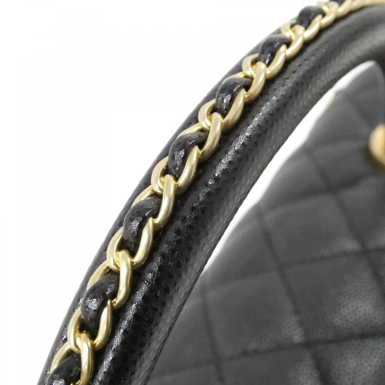 CHANEL Matelasse 92991 Handbag Grained Calfskin