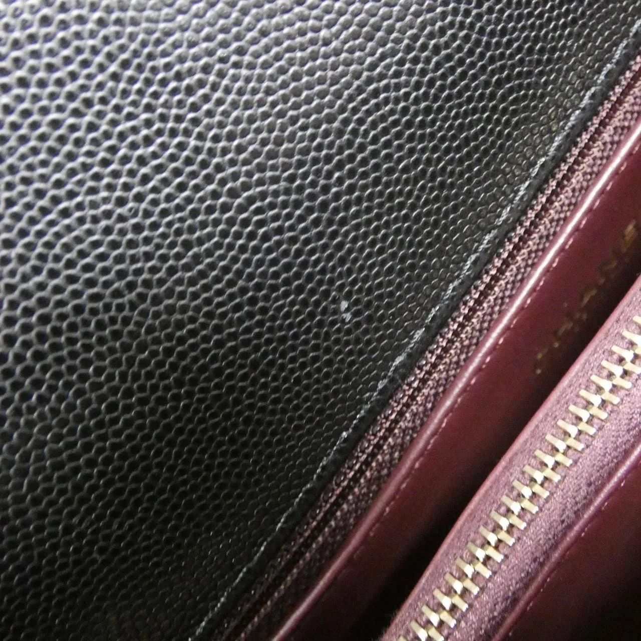 CHANEL Matelasse 92991 Handbag Grained Calfskin