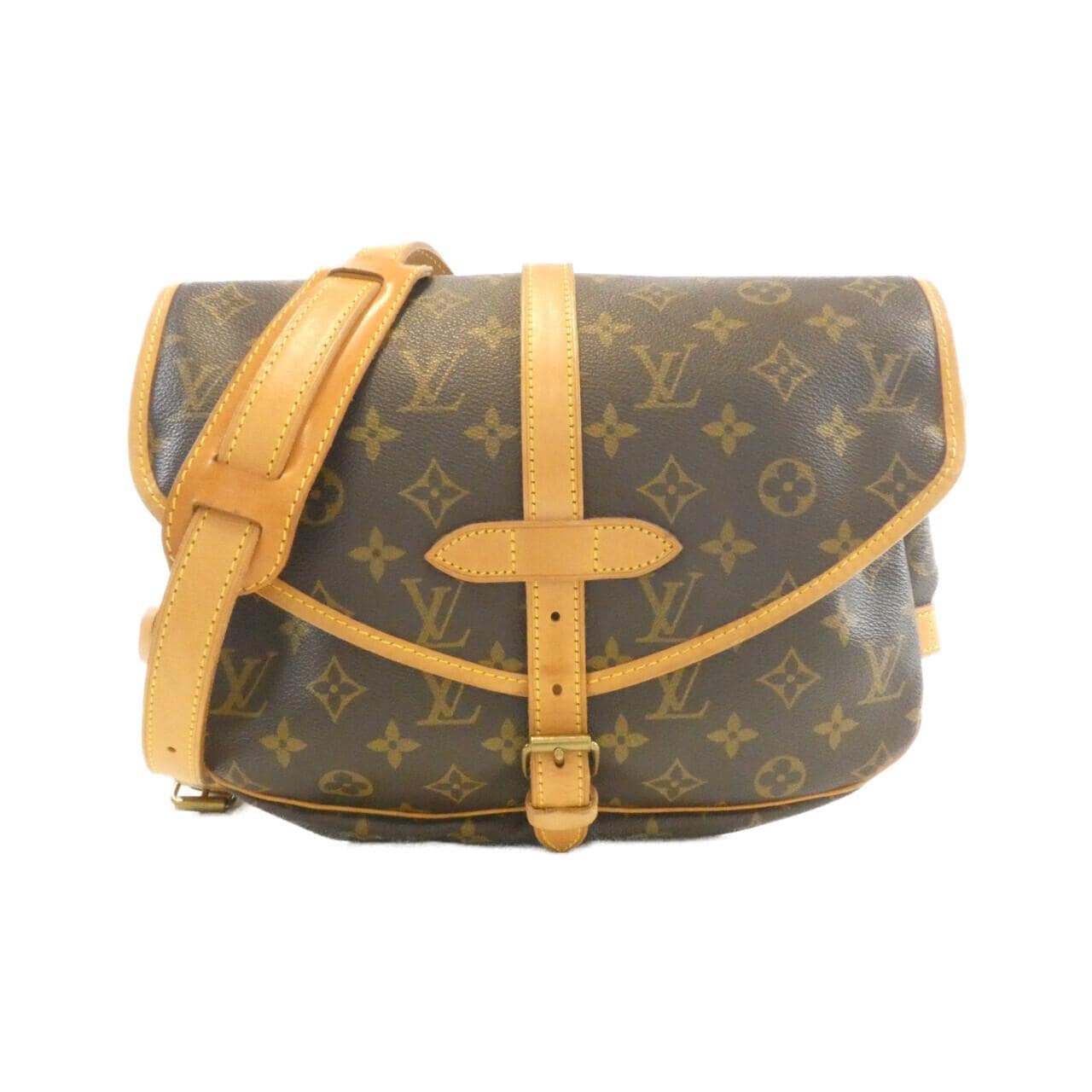 LOUIS VUITTON Saumur M42256 Shoulder Monogram