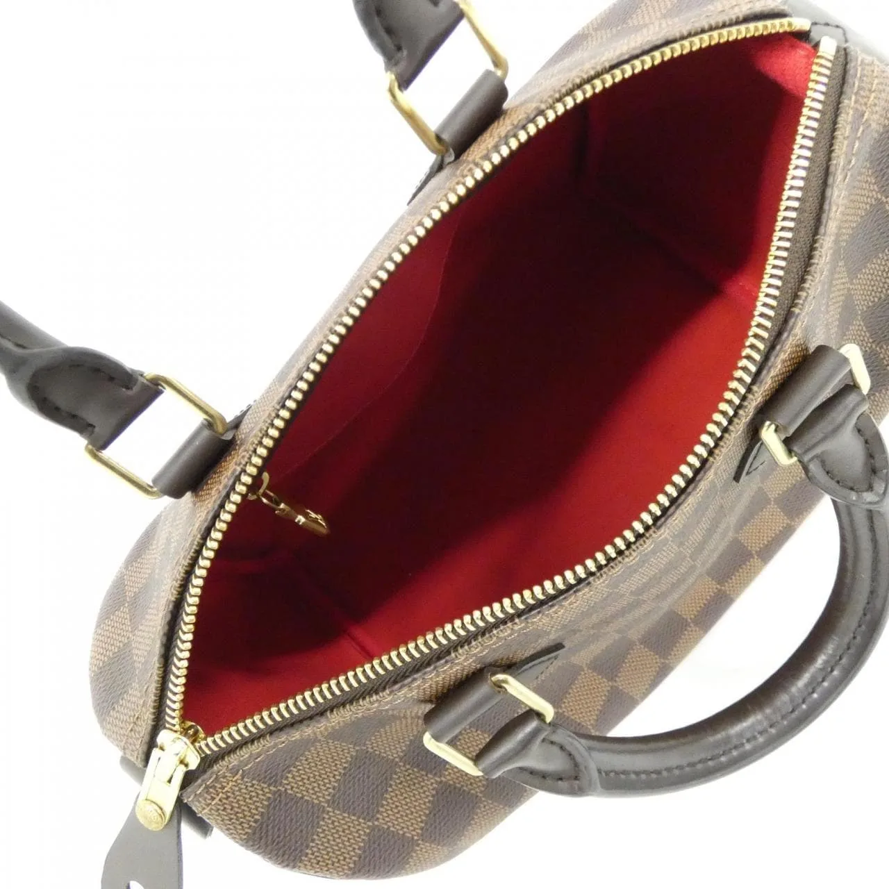 LOUIS VUITTON Speedy N41365 Boston Damier Black Damier Rank A - Thumbnail 10