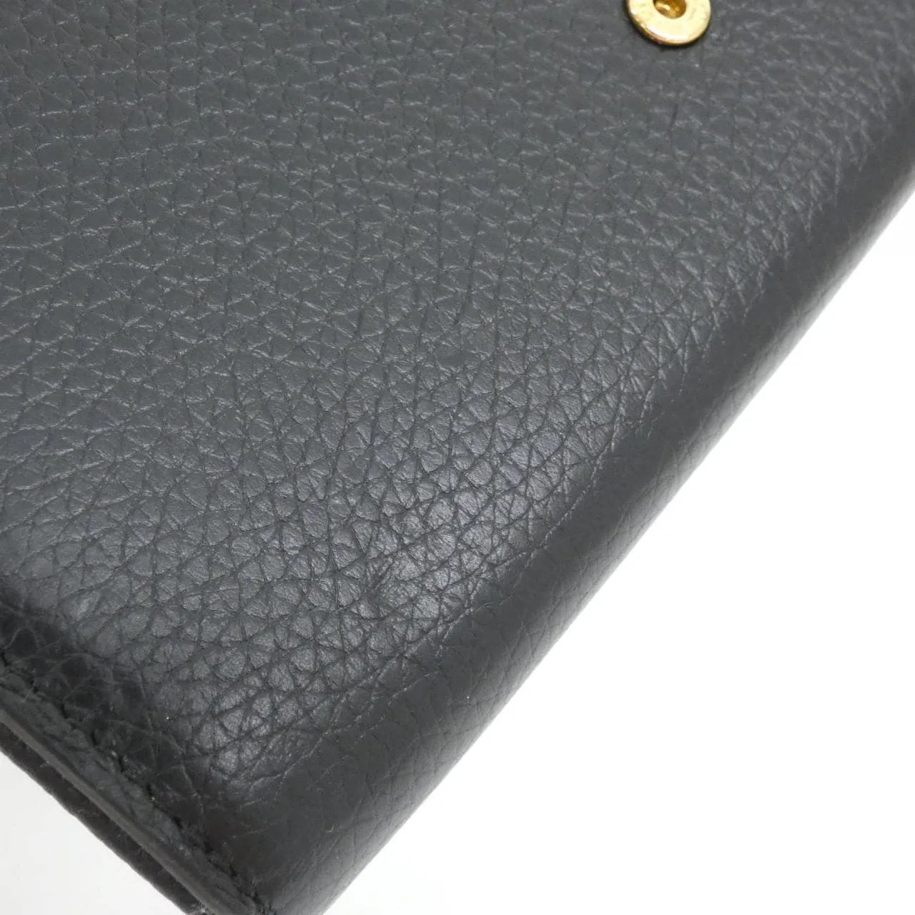 LOUIS VUITTON Capucines M64102 Wallet Black Rank A - Thumbnail 5