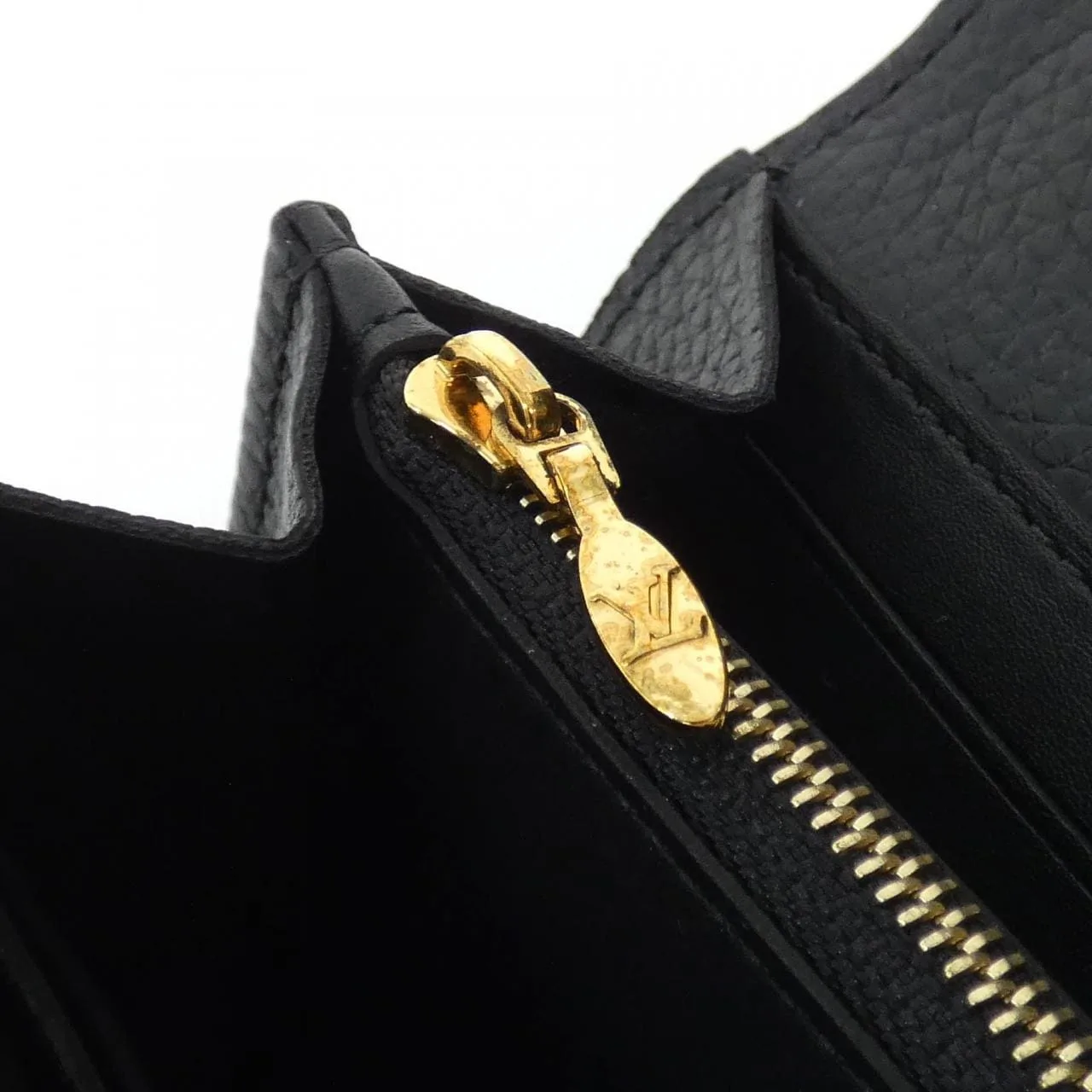 LOUIS VUITTON Capucines M64102 Wallet Black Rank A - Thumbnail 7
