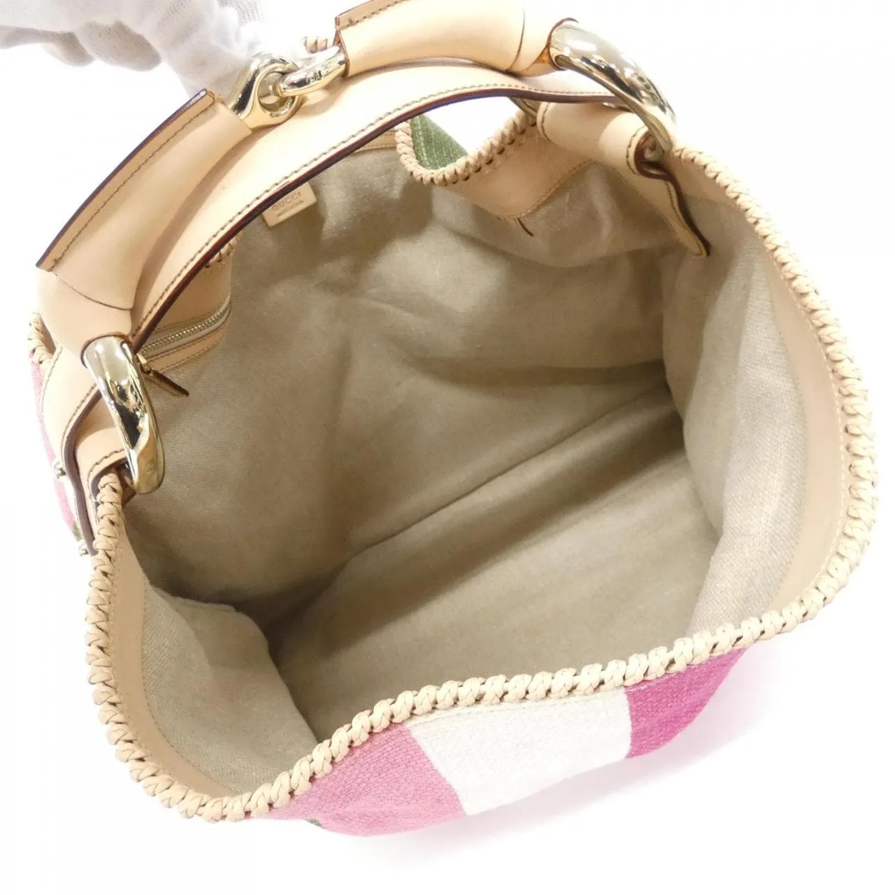 GUCCI 114900 Shoulder Canvas