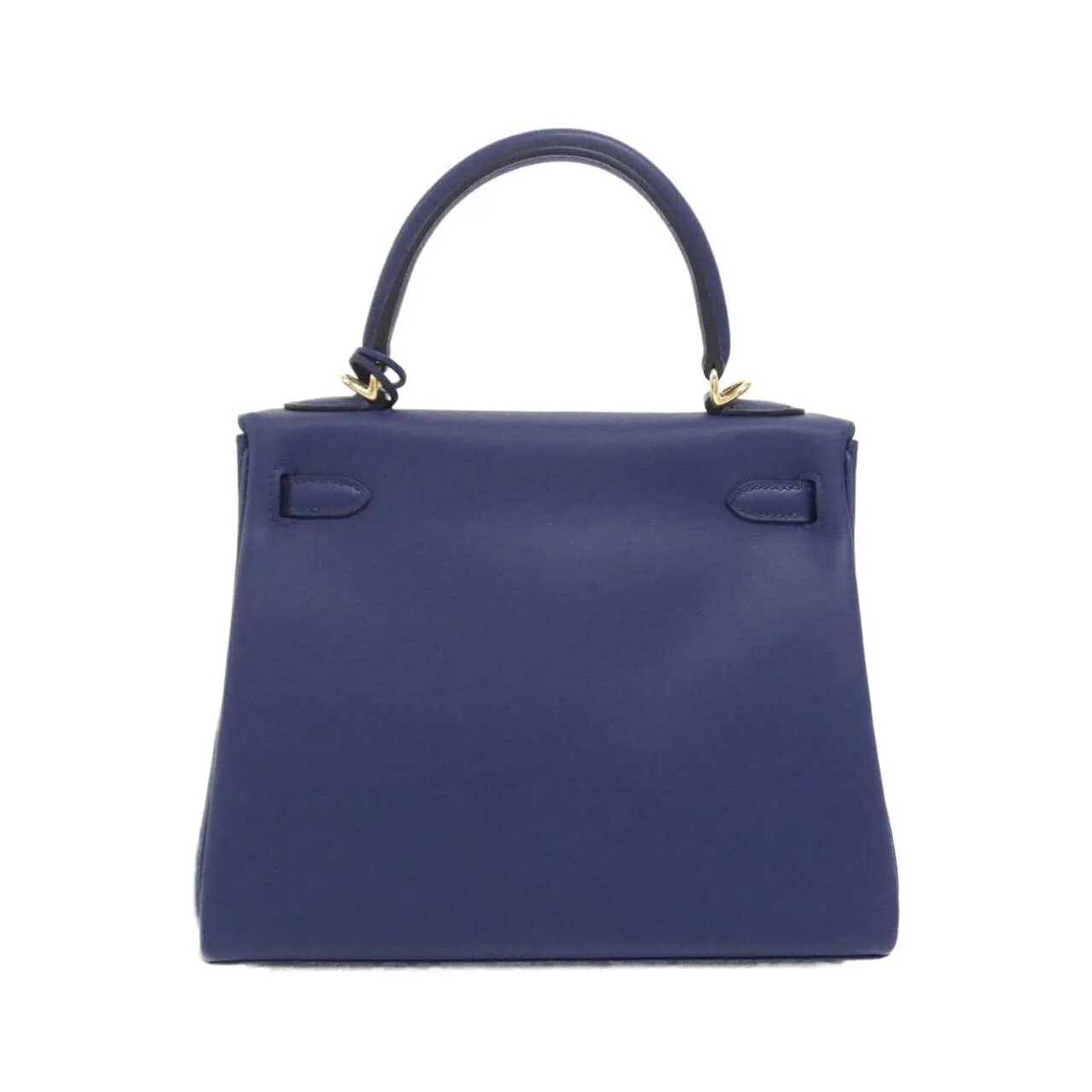 HERMES Kelly 047654CC Handbag Swift Navy Swift Leather Unused - Thumbnail 2