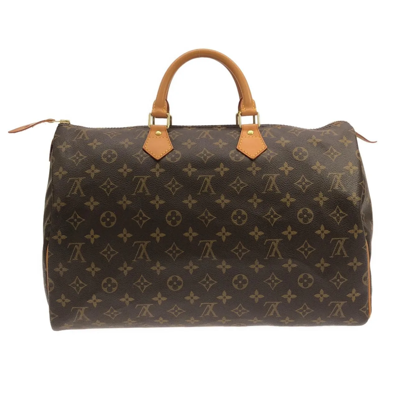 LOUIS VUITTON Speedy M41522 Boston Monogram 黑色 Monogram 中古品A - 縮圖 2