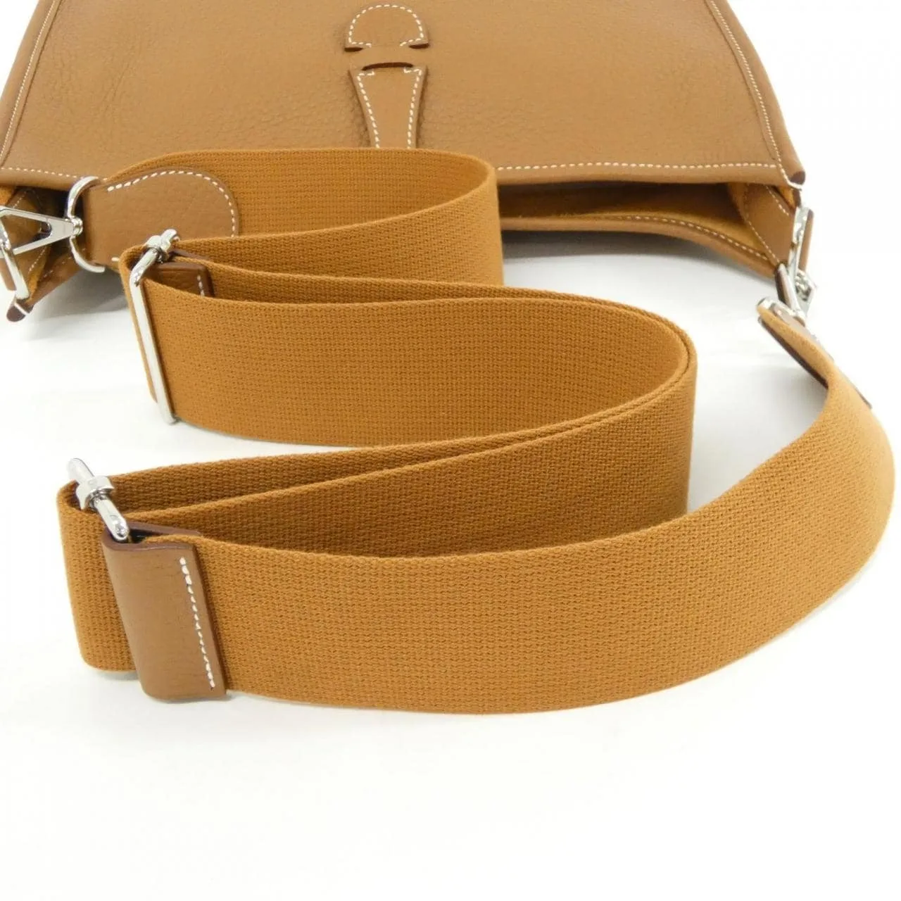 HERMES Evelyne 056277CK Shoulder Clemence Gold Clemence Leather Unused - Thumbnail 4