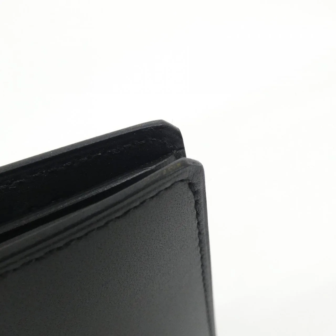 HERMES Coin Case Epsom Black Epsom Leather Rank A - Thumbnail 2
