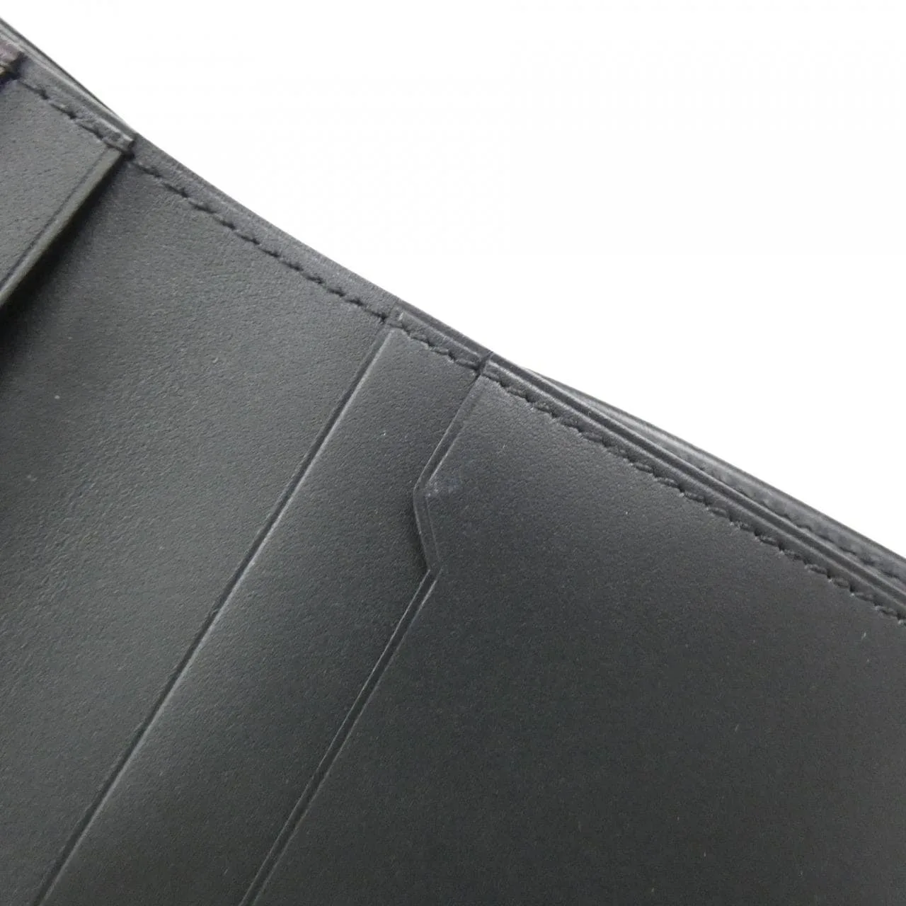 HERMES Coin Case Epsom Black Epsom Leather Rank A - Thumbnail 4