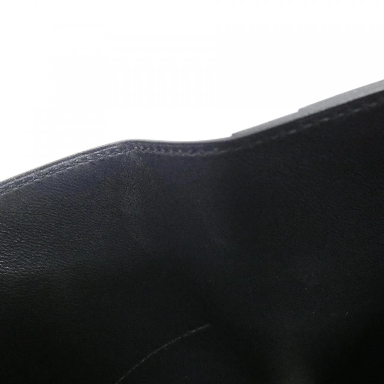 HERMES Coin Case Epsom Black Epsom Leather Rank A - Thumbnail 5