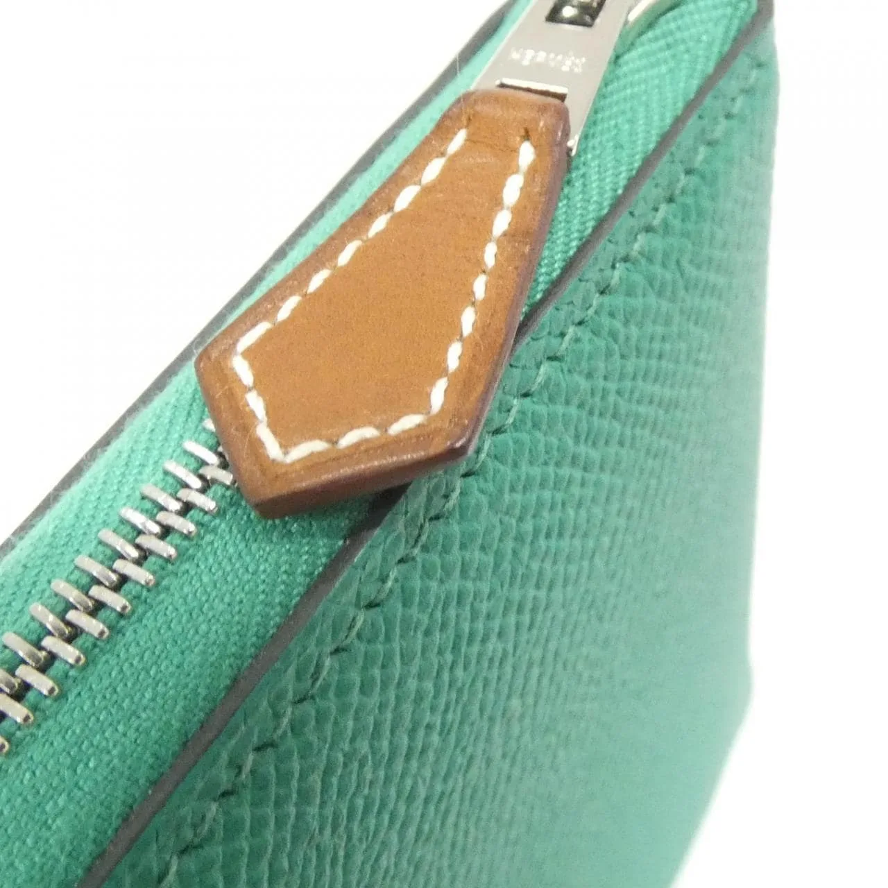 HERMES 080204CK Wallet Epsom Black Epsom Leather Rank A - Thumbnail 4