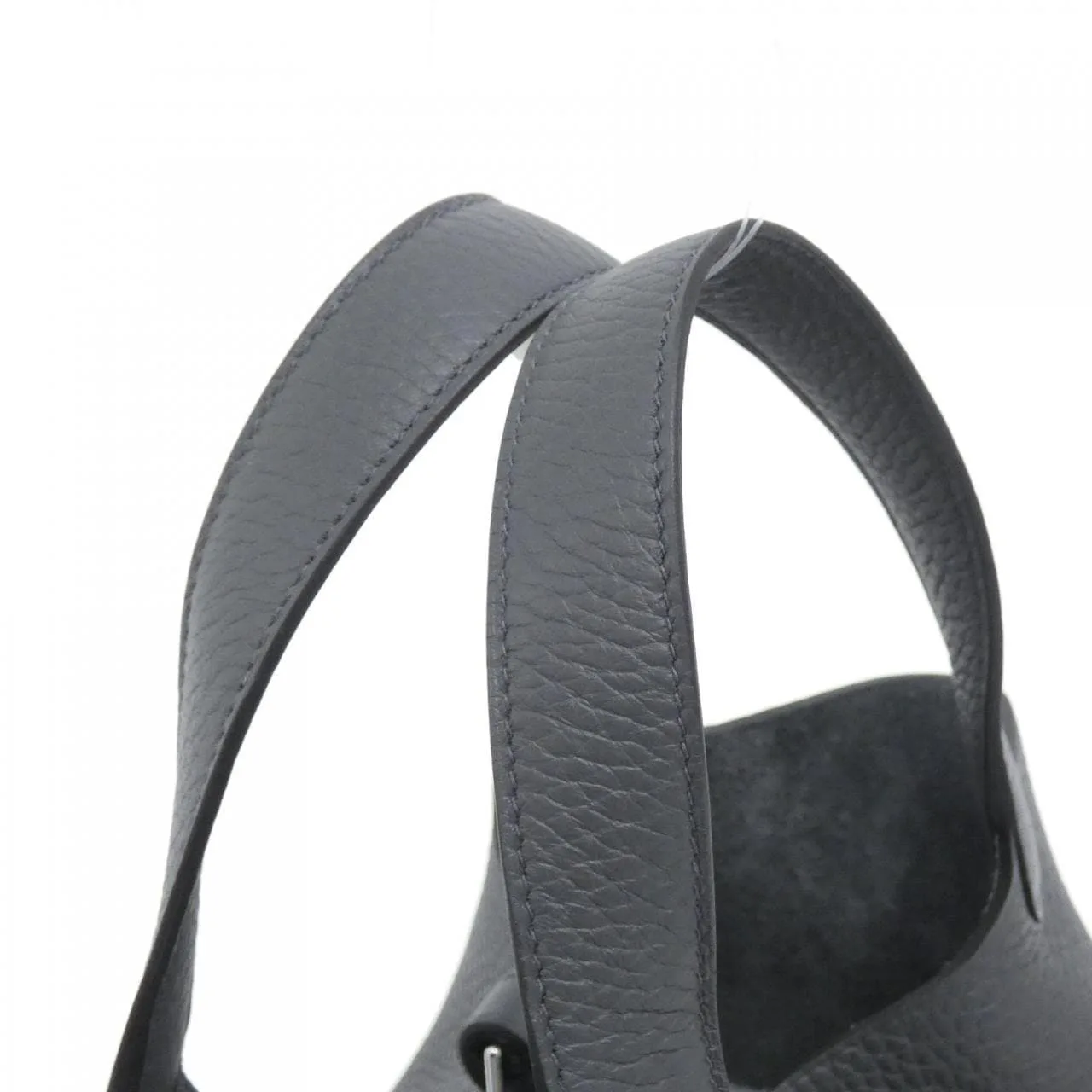 HERMES Picotin 056289CK Handbag Clemence Clemence Leather Unused - Thumbnail 4