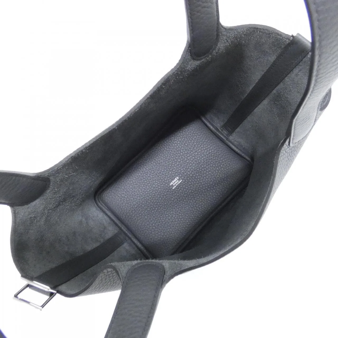 HERMES Picotin 056289CK Handbag Clemence Clemence Leather Unused - Thumbnail 5