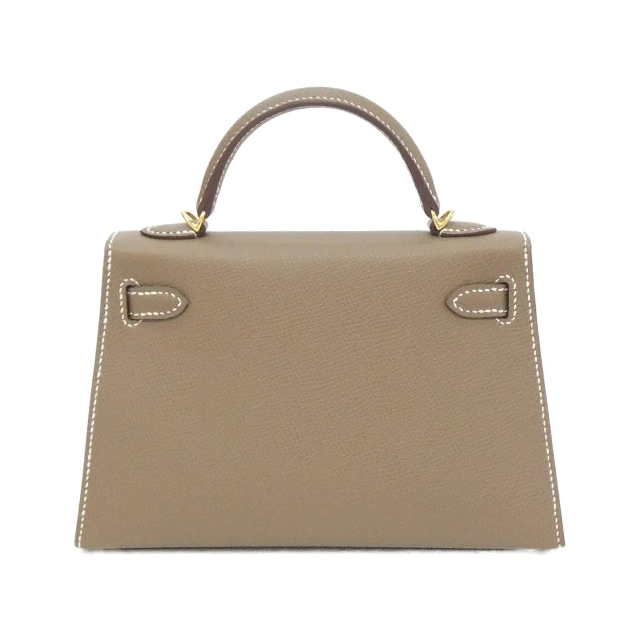 HERMES Kelly 071302CC Handbag Epsom Etoupe Epsom Leather Unused - Thumbnail 2