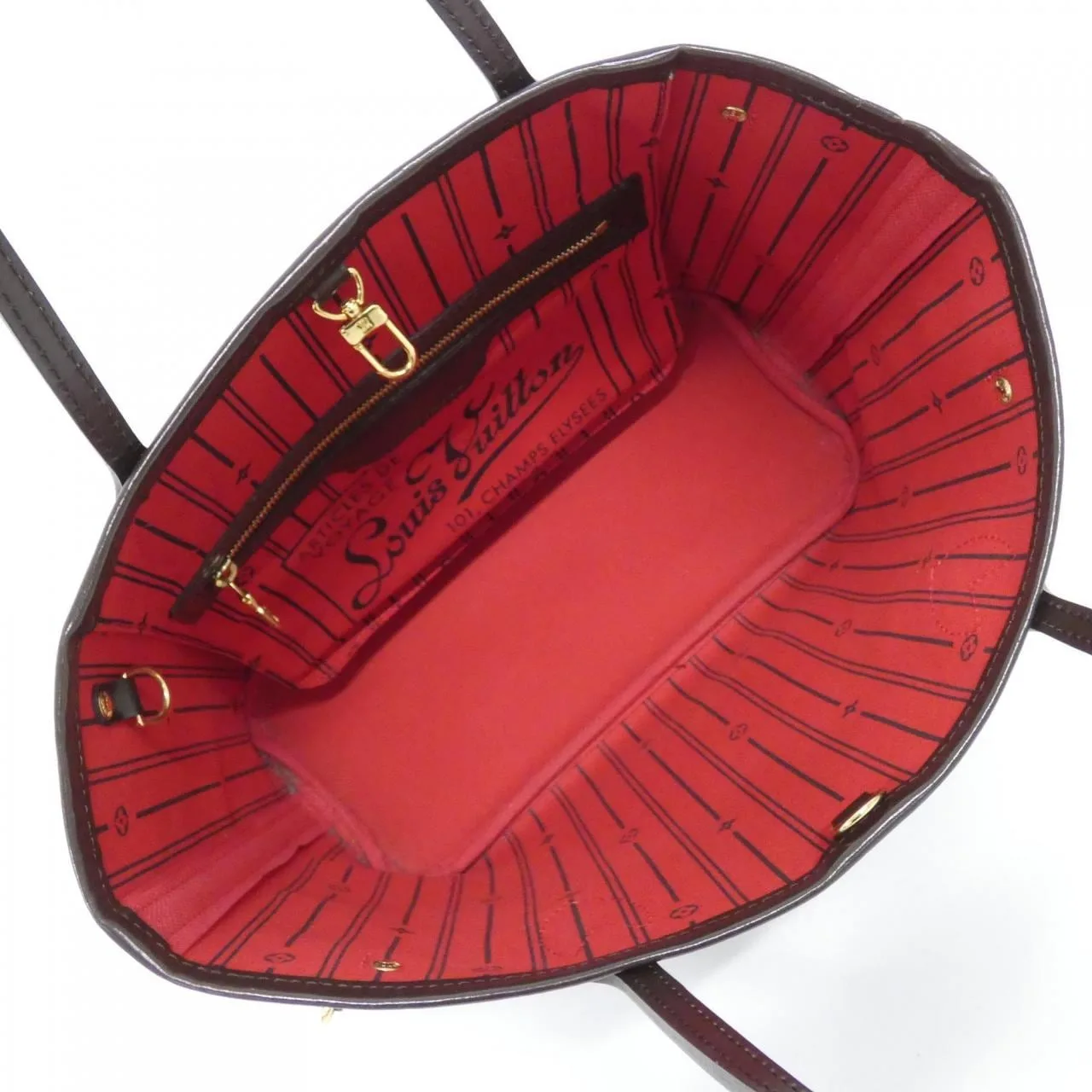 LOUIS VUITTON Neverfull N51109 Tote Damier