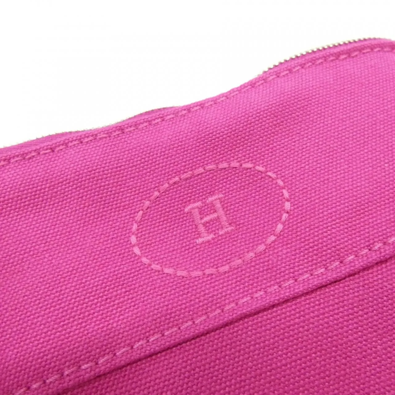 HERMES Bolide 101629M Pouch Canvas Black Canvas Rank A - Thumbnail 4