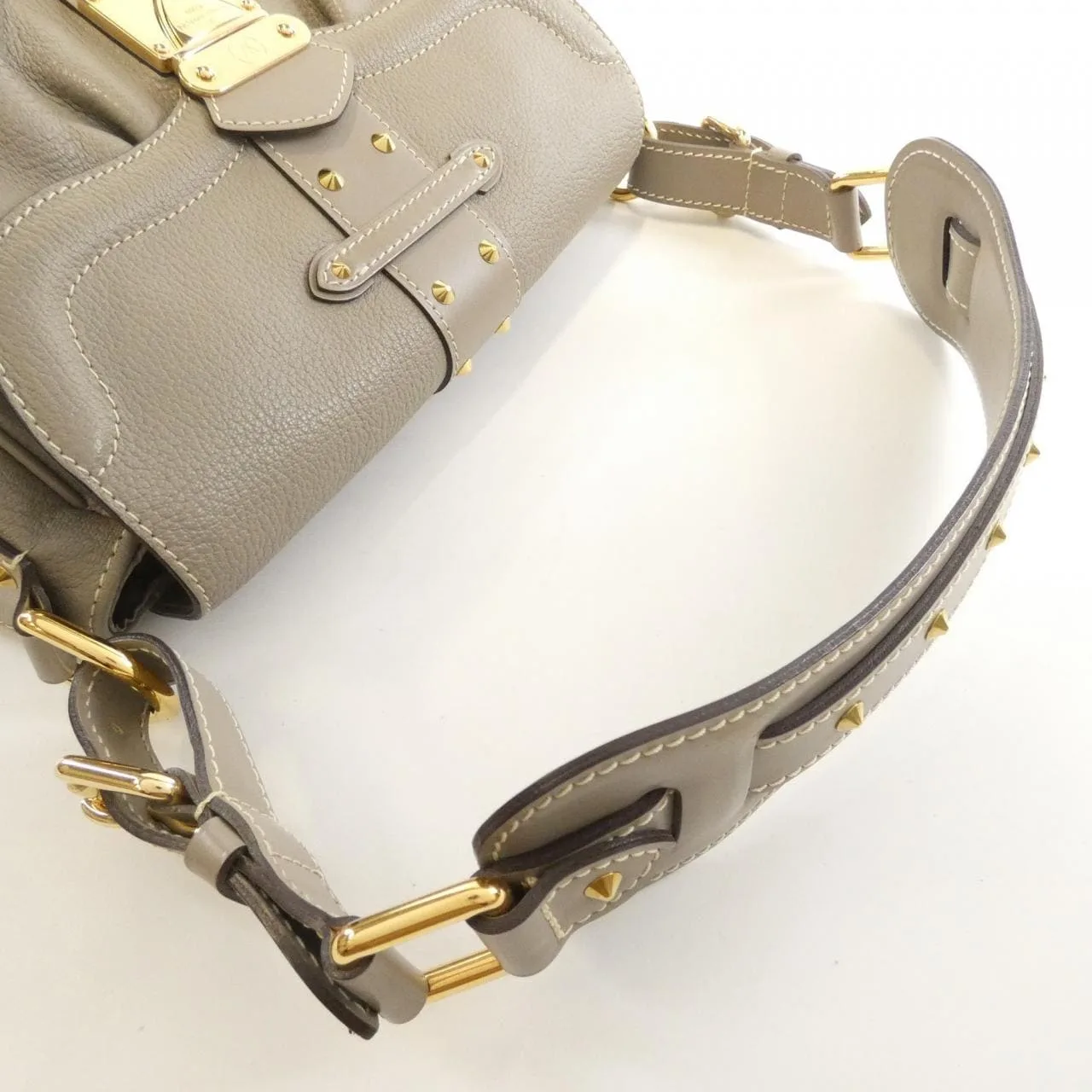 LOUIS VUITTON M91783 Shoulder Leather Black Leather Rank B - Thumbnail 6