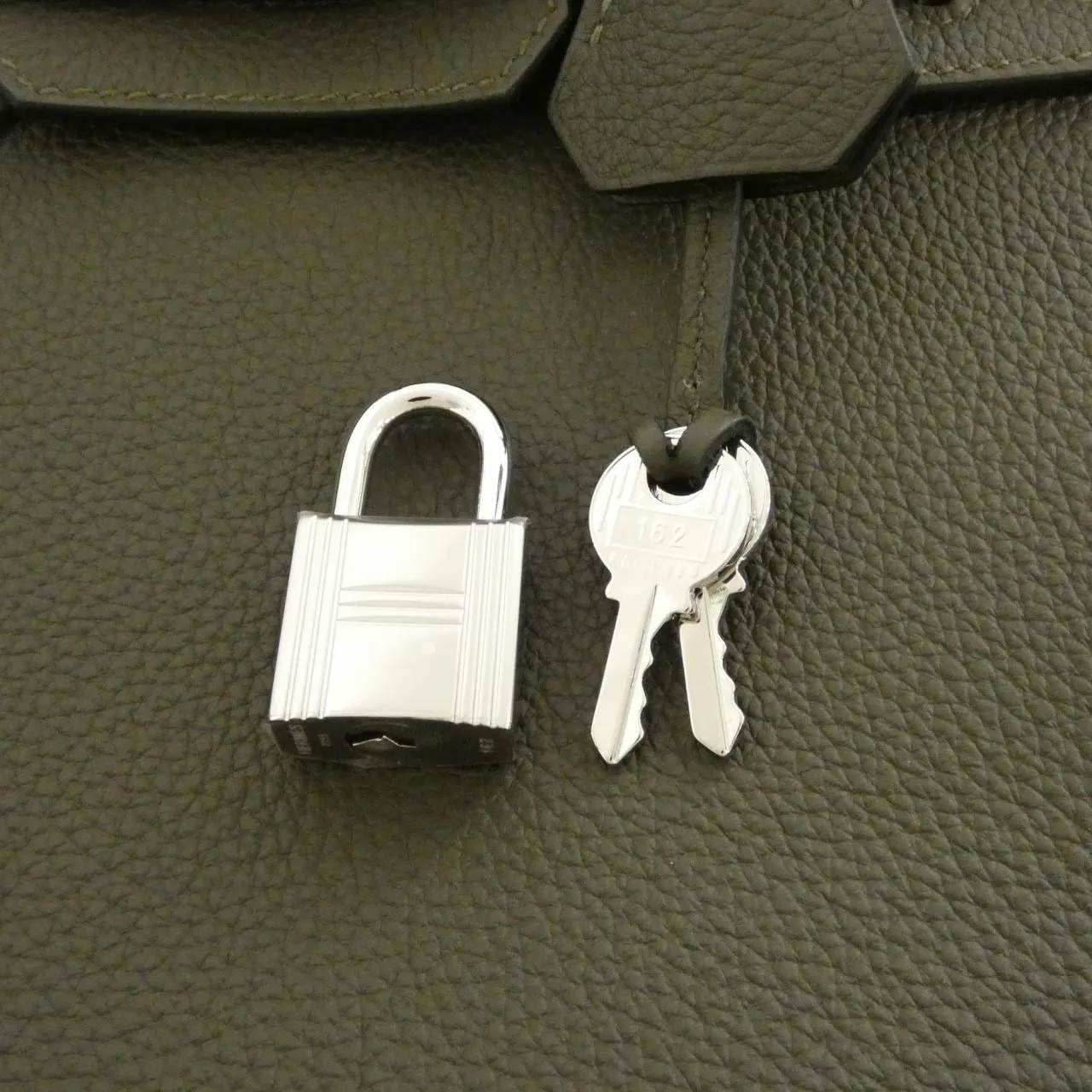 HERMES Birkin 041344CK Handbag Togo Togo Leather Unused - Thumbnail 4