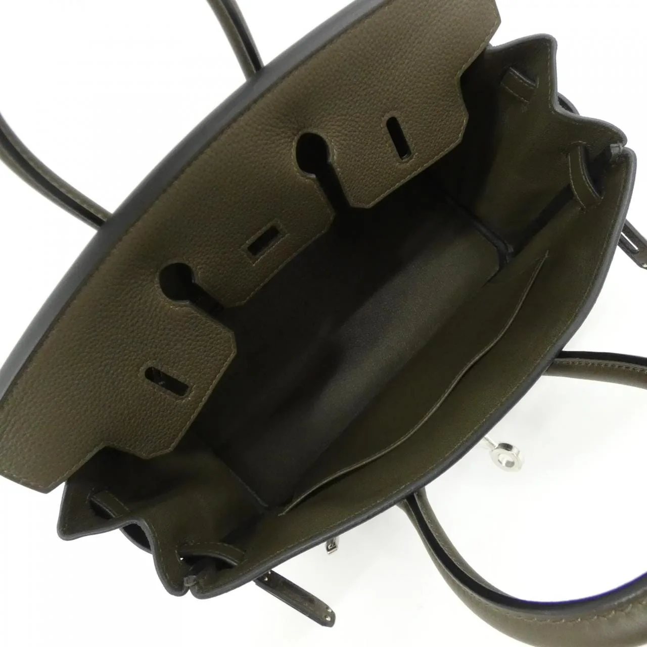 HERMES Birkin 041344CK Handbag Togo Togo Leather Unused - Thumbnail 6