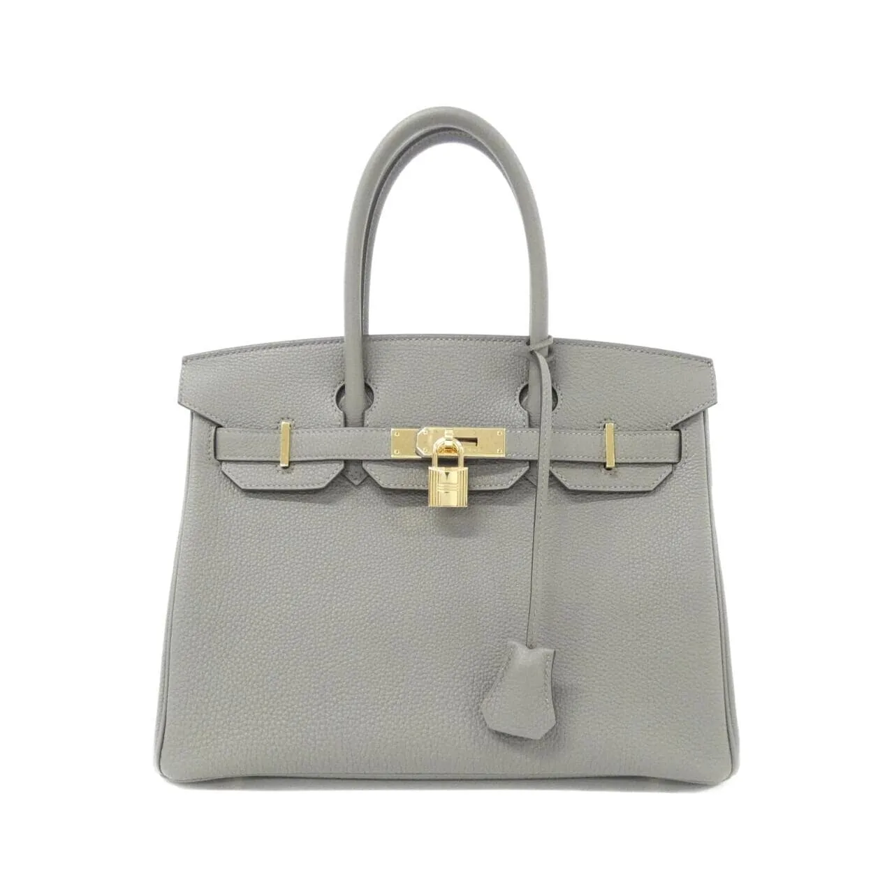 HERMES Birkin 044577CP Handbag Togo Black