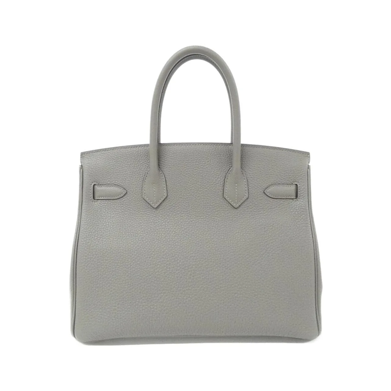 HERMES Birkin 044577CP Handbag Togo Black Togo Leather Rank A - Thumbnail 2