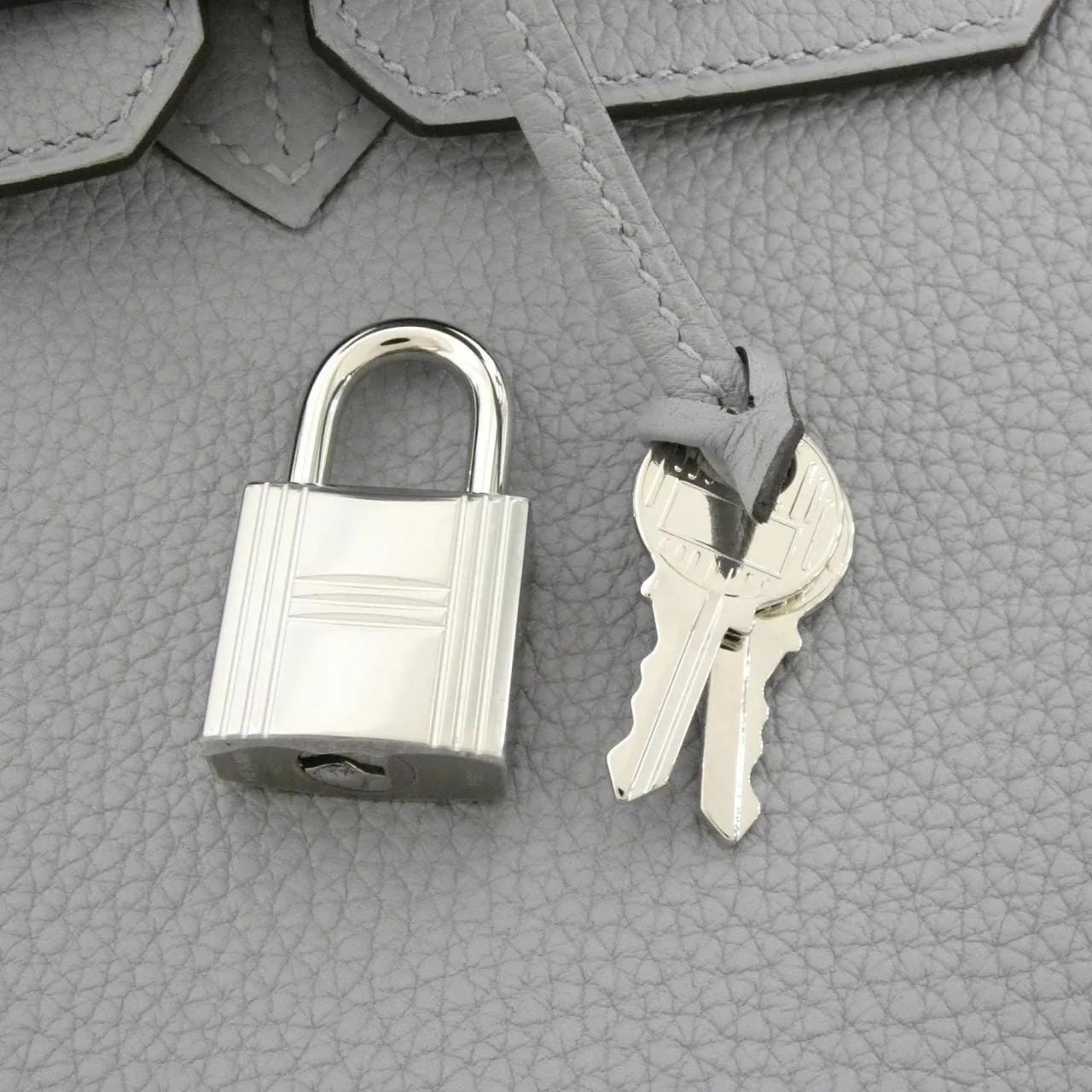 HERMES Birkin 041344CK Handbag Togo Togo Leather Unused - Thumbnail 4