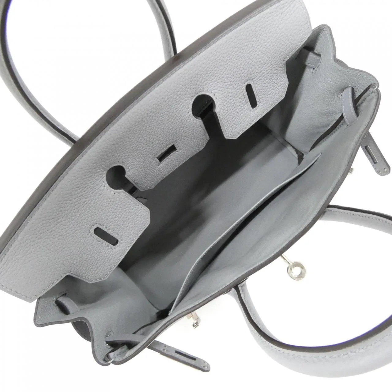 HERMES Birkin 041344CK Handbag Togo Togo Leather Unused - Thumbnail 6