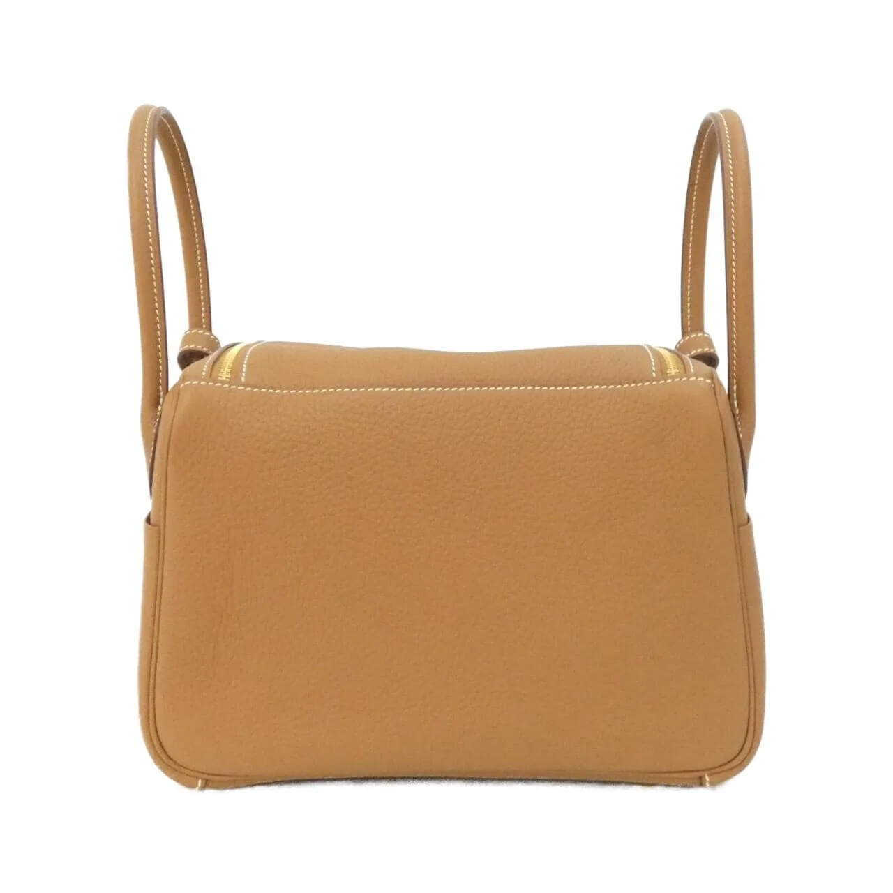 HERMES Lindy 073428CC Shoulder Clemence Gold Clemence Leather Unused - Thumbnail 2