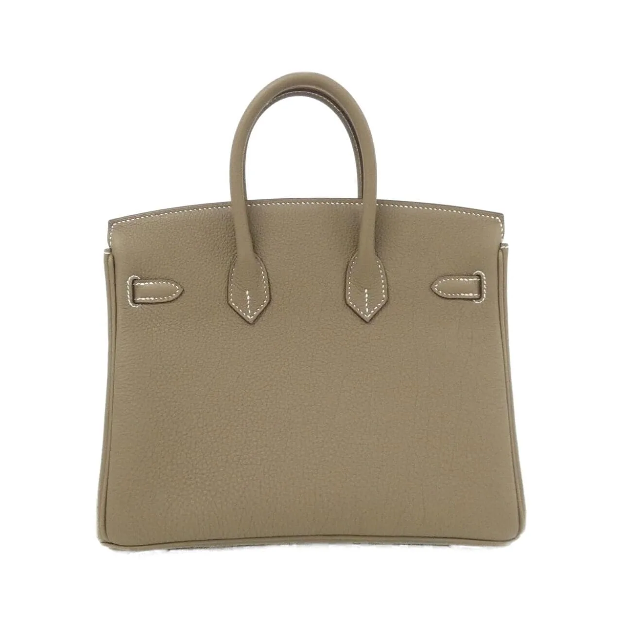 HERMES Birkin 041344CK Handbag Togo Etoupe Togo Leather Unused - Thumbnail 2