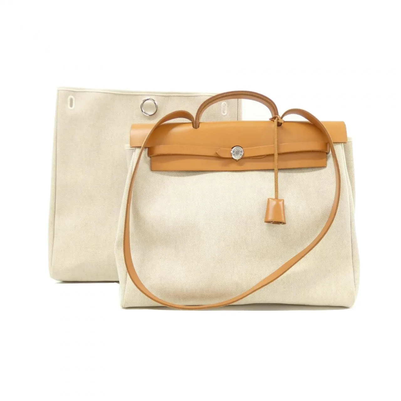 HERMES Herbag 029666CK Handbag