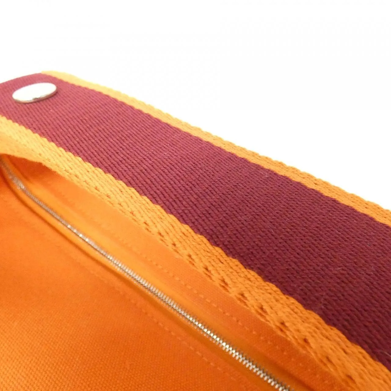 HERMES 103223M Pouch Canvas Black Canvas Rank A - Thumbnail 4
