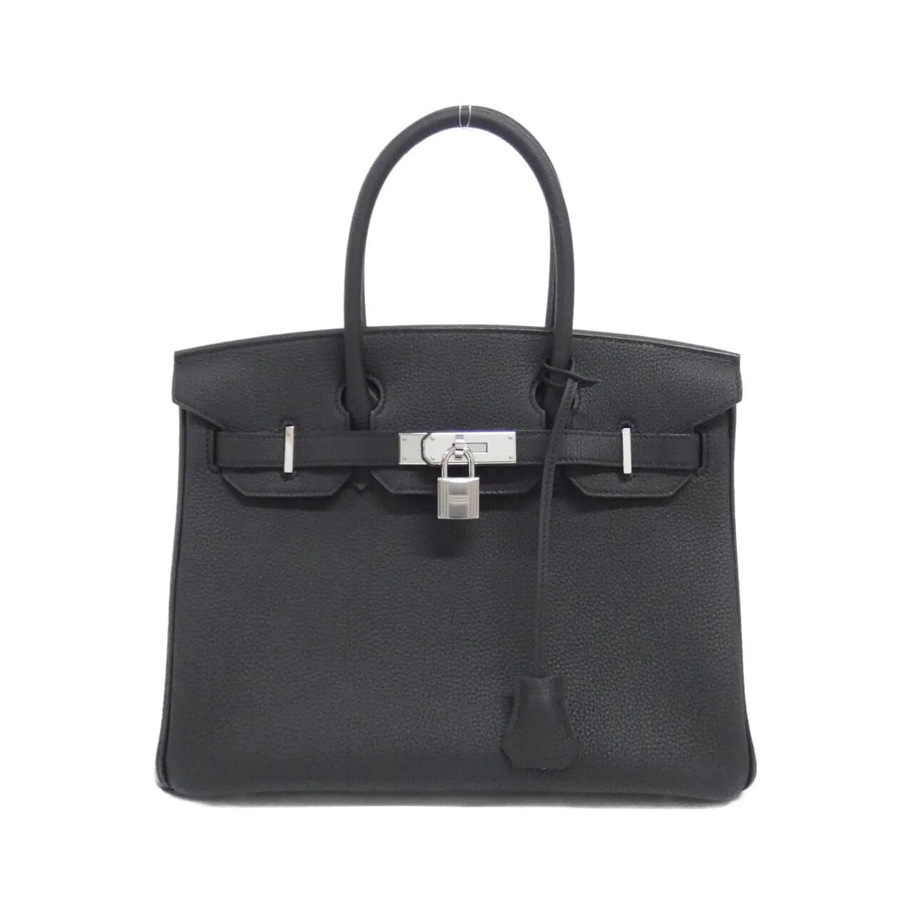 HERMES Birkin 030520CK Handbag Togo Black