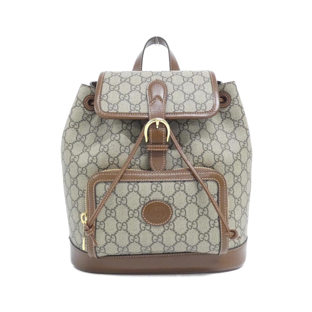 GUCCI 674147 92THG Backpack Canvas