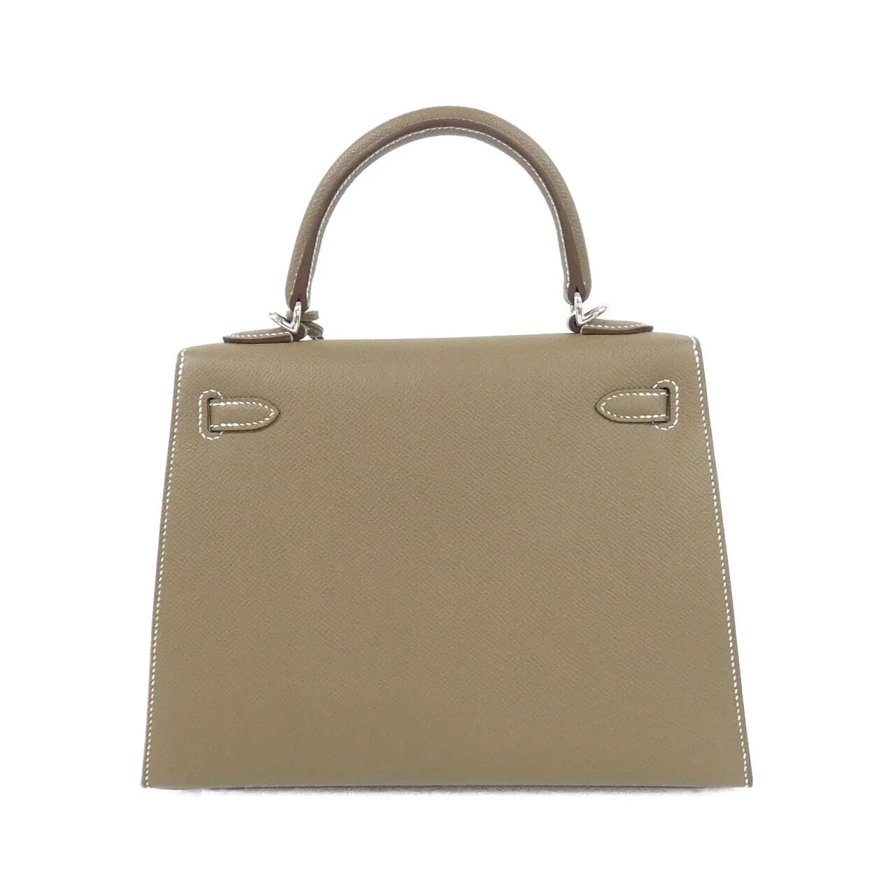 HERMES Kelly 038416CK Handbag Epsom Etoupe Epsom Leather Unused - Thumbnail 2