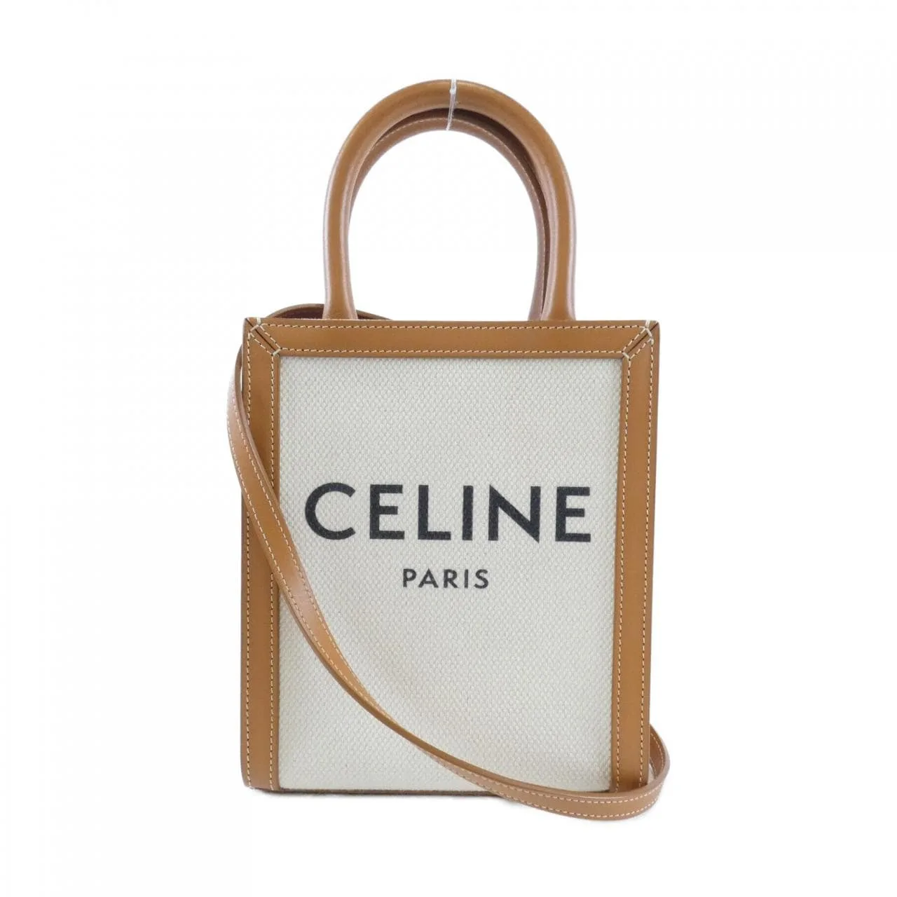 CELINE Cabas 193302BNZ Handbag Canvas Black