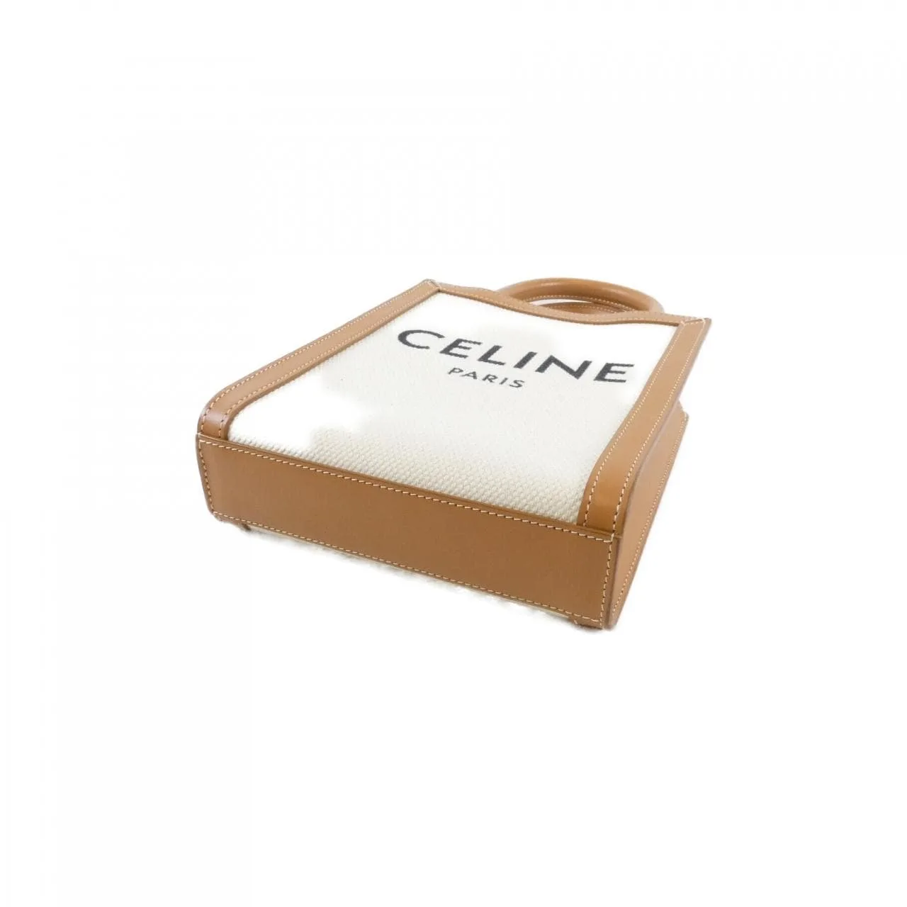 CELINE Cabas 193302BNZ Handbag Canvas 3