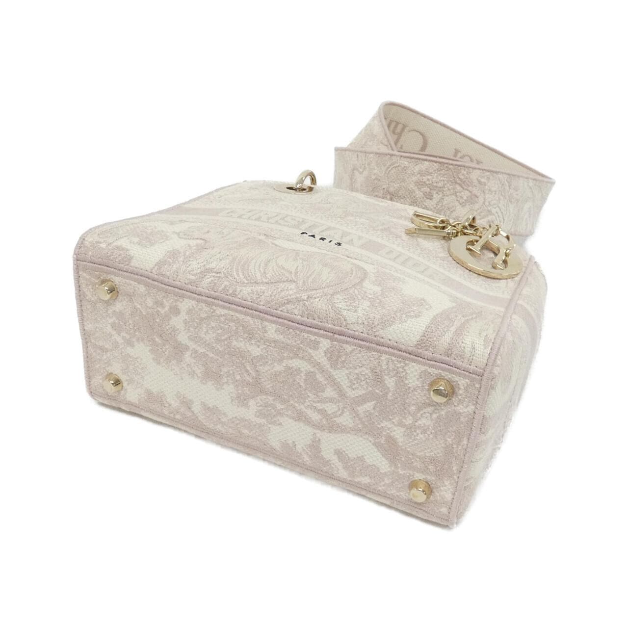 DIOR Lady Dior M0565OTDT 手提包 帆布 3