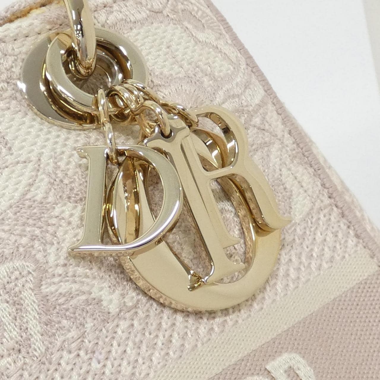 DIOR Lady Dior M0565OTDT 手提包 帆布 4