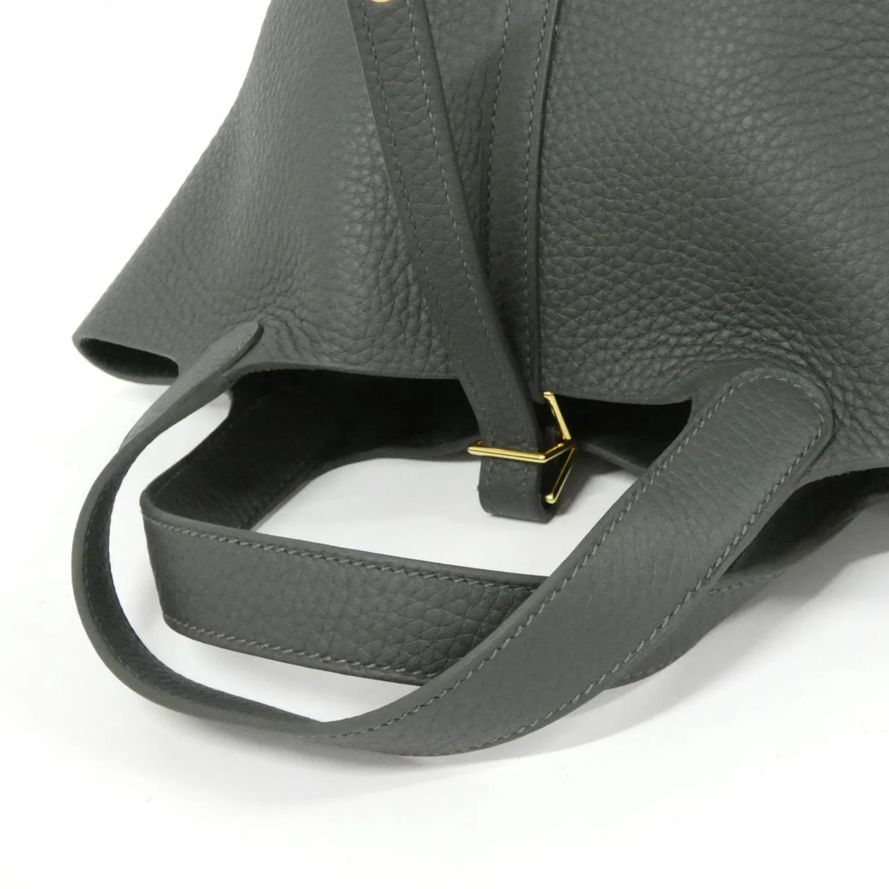 HERMES Picotin 056289CC Handbag Clemence 4