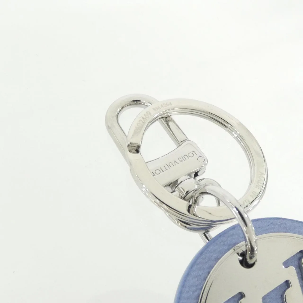 LOUIS VUITTON M02469 Key Case Blue Rank A - Thumbnail 3