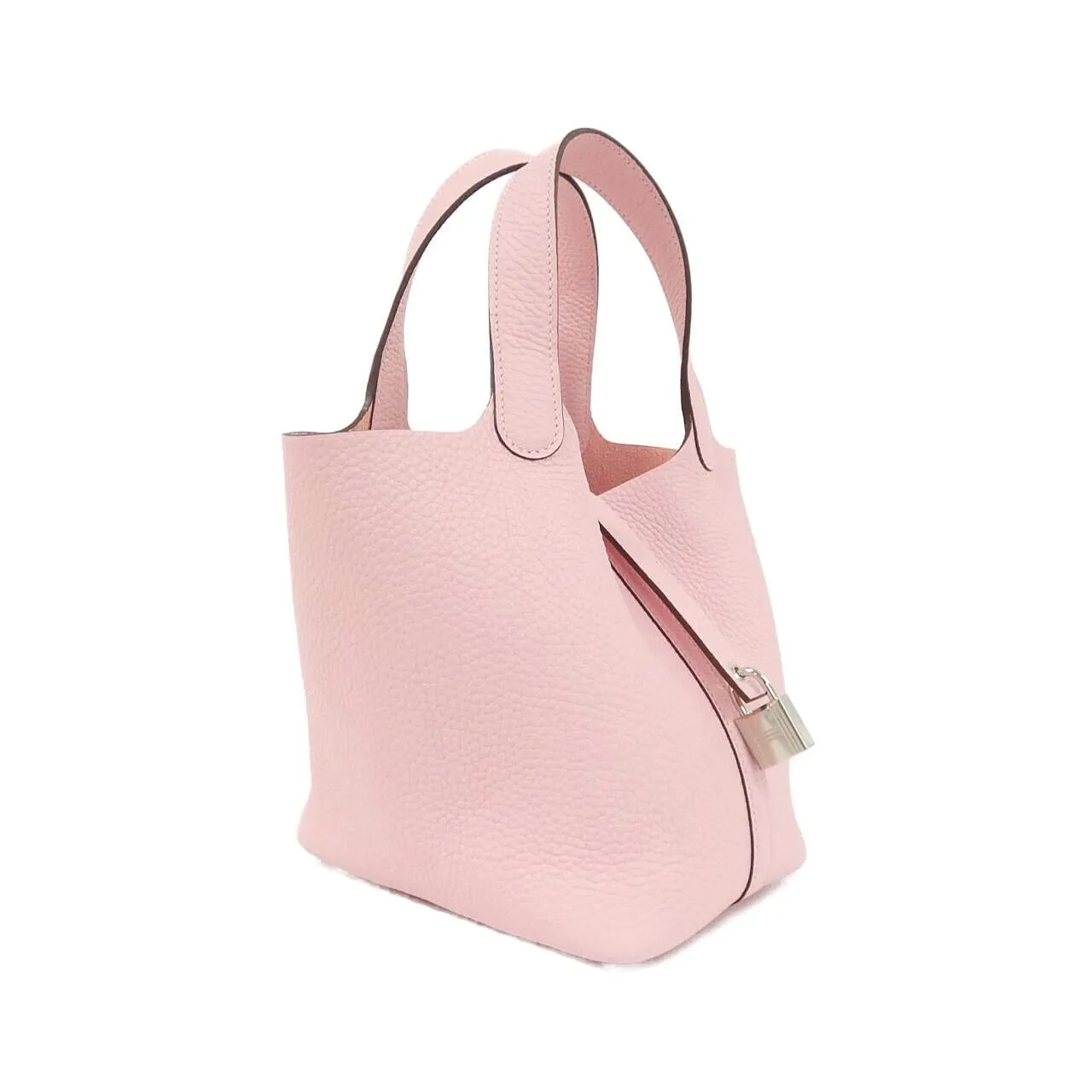 HERMES Picotin 056289CK Handbag Clemence