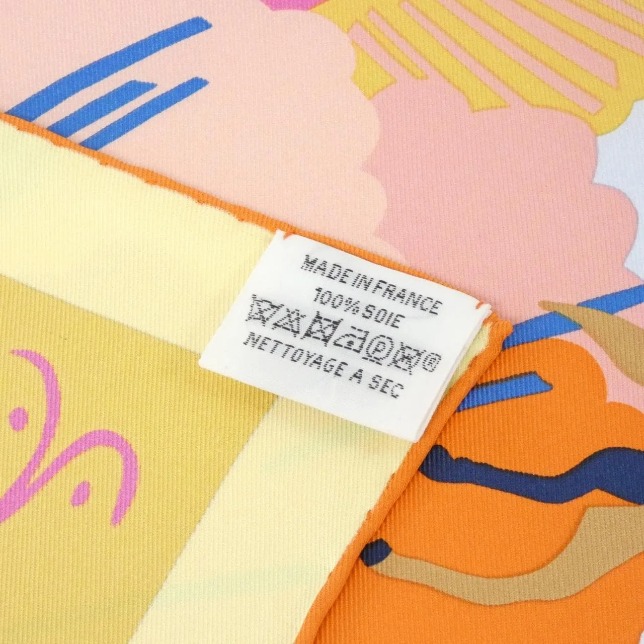 HERMES Scarf Black Rank A - Thumbnail 3